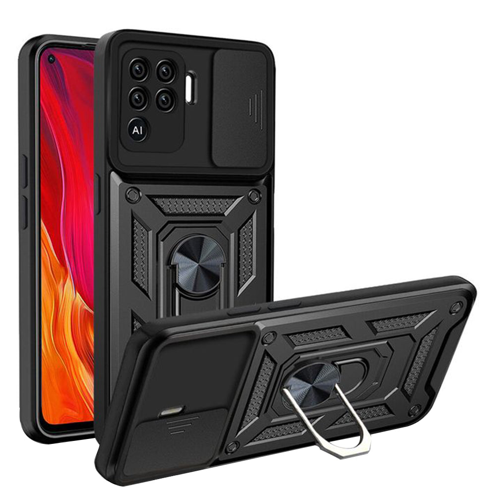 Techsuit - CamShield Series - Oppo A94 4G / Reno5 Lite - Black