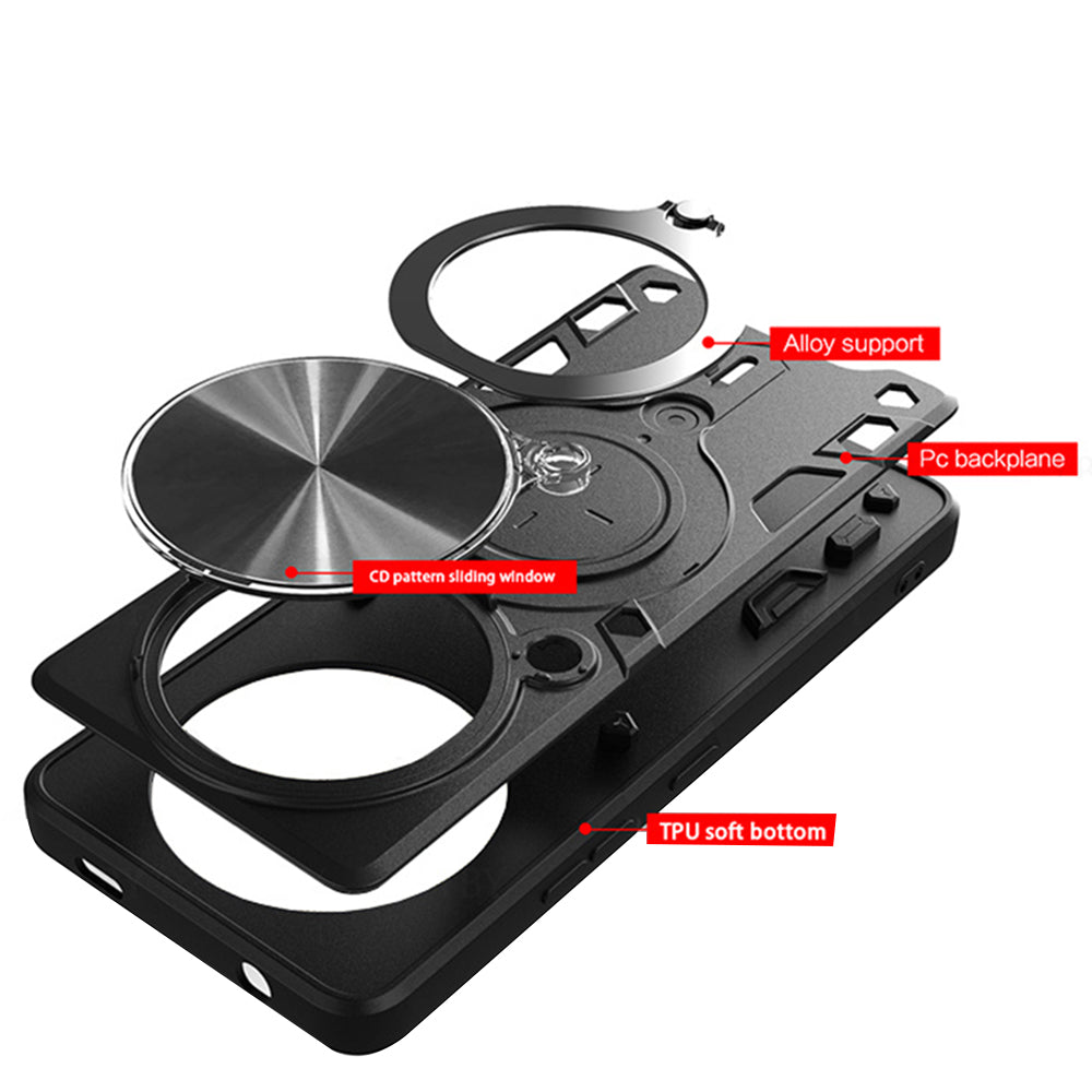 TechSuit Husa de protectie Techsuit CamGuard Pro compatibil cu Xiaomi Redmi Note 14 Pro 4G, Negru – imagine 2