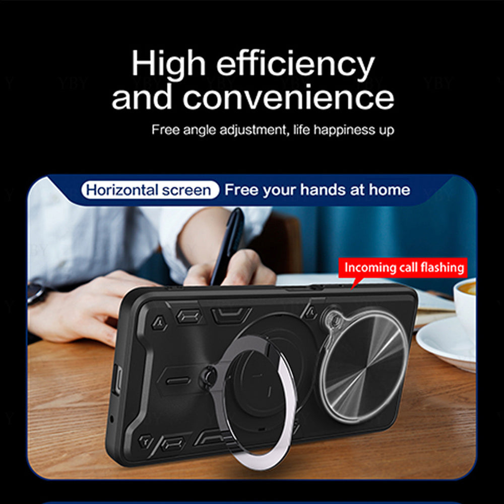 TechSuit Husa de protectie Techsuit CamGuard Pro compatibil cu Xiaomi Redmi Note 14 Pro 4G, Negru – imagine 4