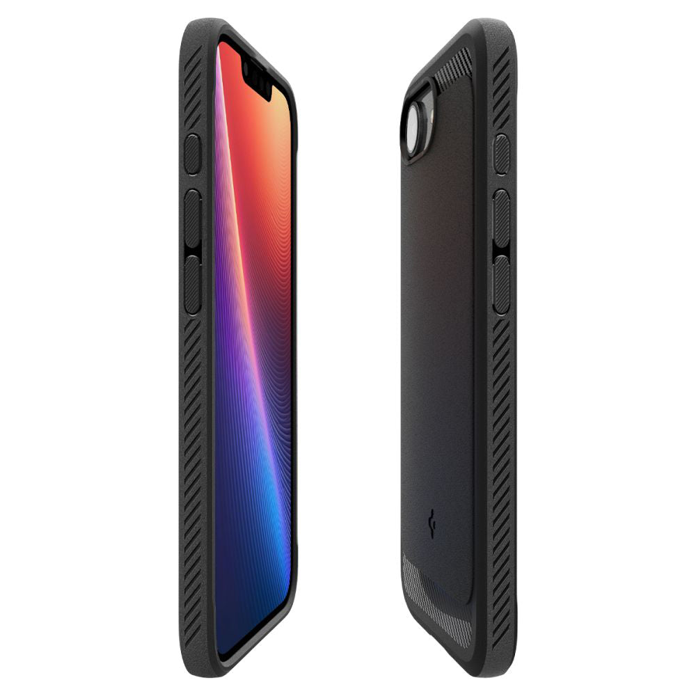 Spigen - Rugged Armor MagSafe (ACS09152) - iPhone 16e / iPhone 17e - Matte Black