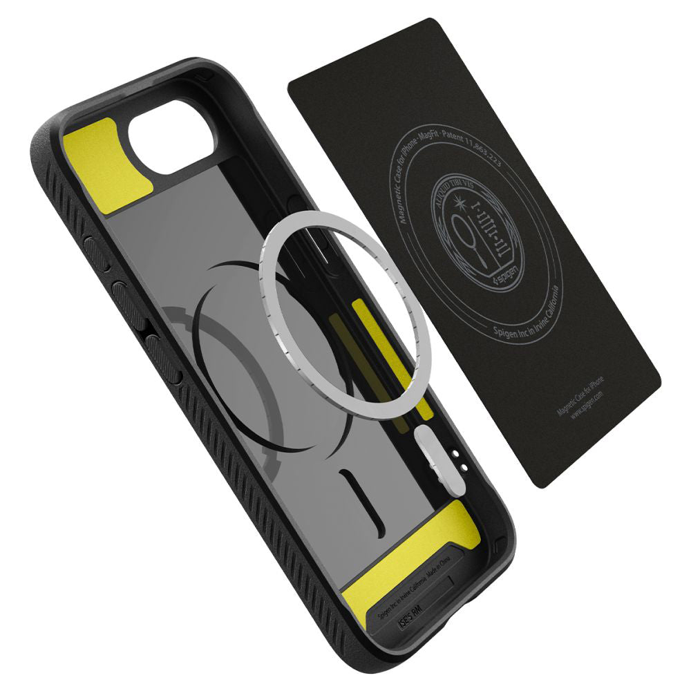 Spigen - Rugged Armor MagSafe (ACS09152) - iPhone 16e / iPhone 17e - Matte Black