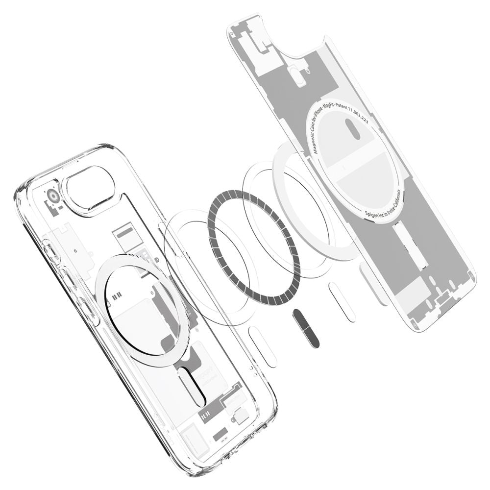 Spigen - Ultra Hybrid Zero One MagSafe (ACS09142) - iPhone 16e / iPhone 17e - White