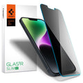Spigen - Glas.tR Slim (AGL03393) - iPhone 13 / iPhone 13 Pro / iPhone 14 / iPhone 16e / iPhone 17e - Privacy