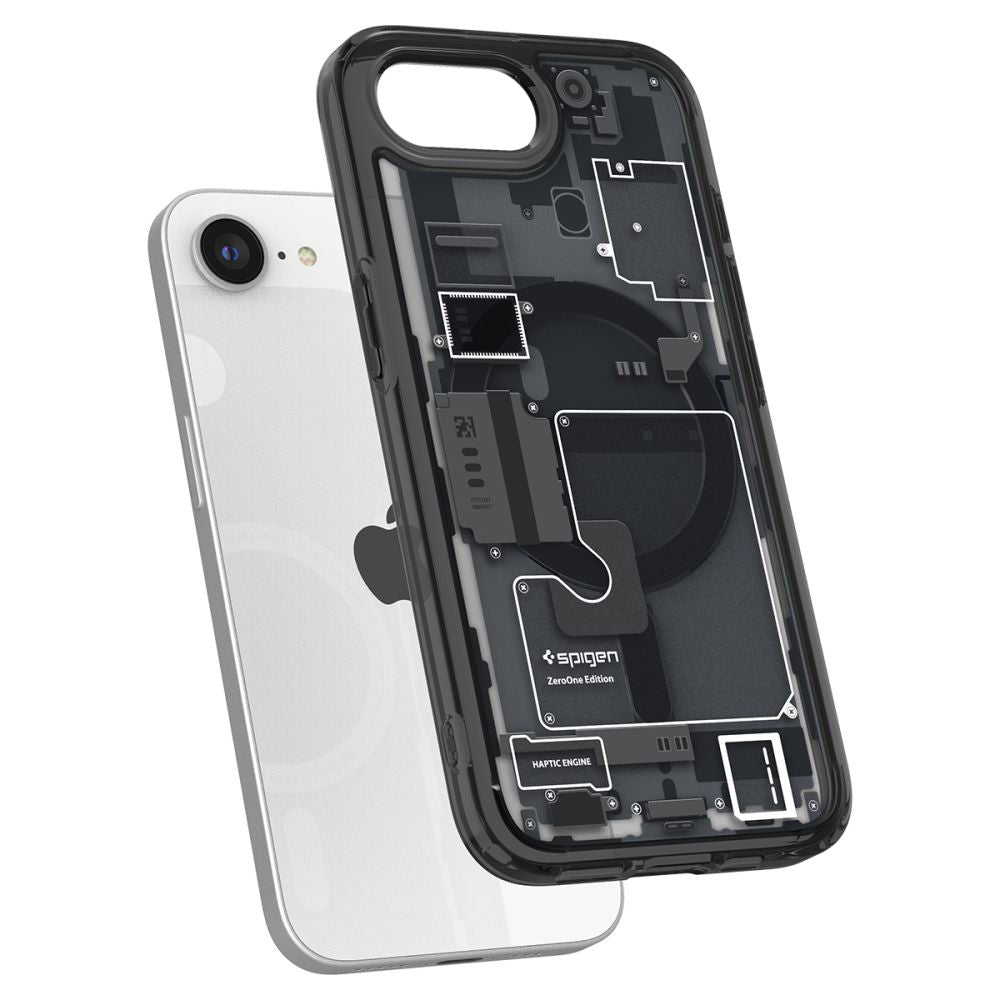 Spigen - Ultra Hybrid Zero One MagSafe (ACS09141) - iPhone 16e / iPhone 17e - Black