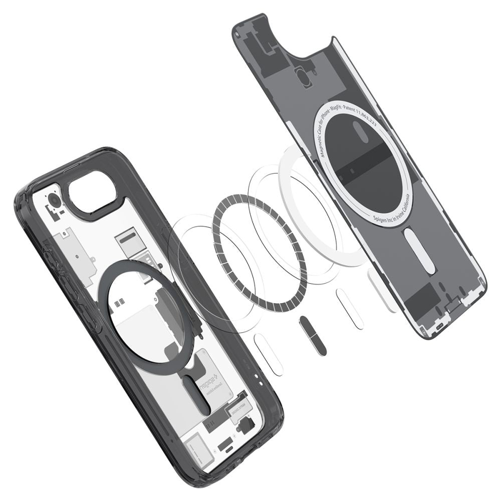 Spigen - Ultra Hybrid Zero One MagSafe (ACS09141) - iPhone 16e / iPhone 17e - Black