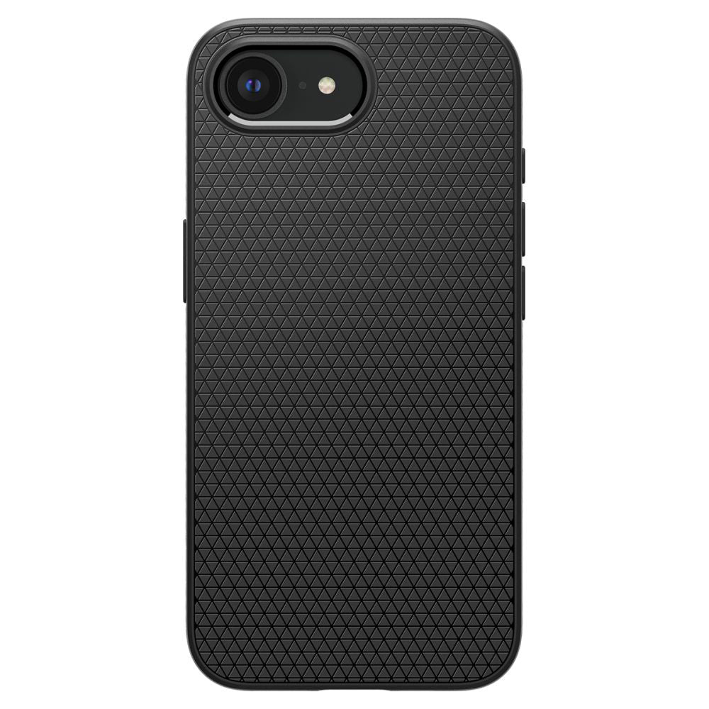 Husa de protectie Spigen Liquid Air compatibil cu iPhone 16e / iPhone 17e, Negru