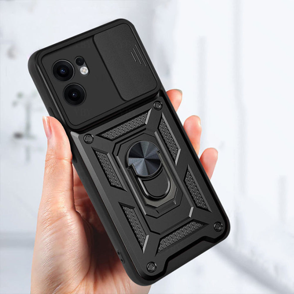 Techsuit - CamShield Series - Oppo Reno13 F 4G / Reno13 F 5G / Reno13 FS 5G - Black