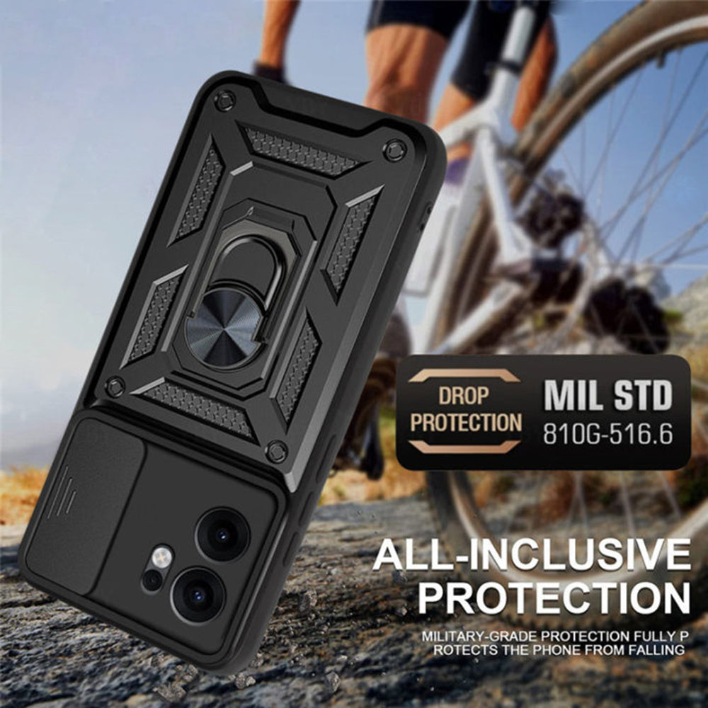 Techsuit - CamShield Series - Oppo Reno13 F 4G / Reno13 F 5G / Reno13 FS 5G - Black