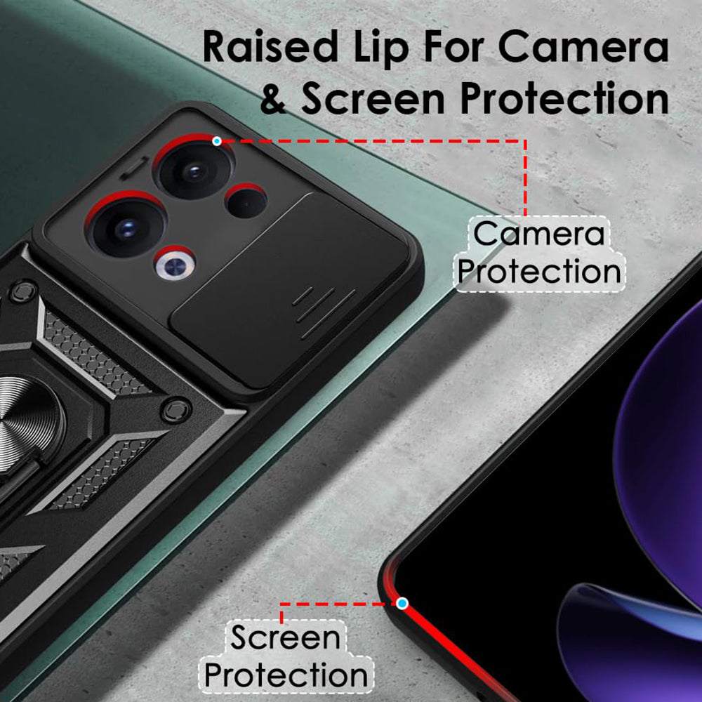 Techsuit - CamShield Series - Oppo Reno13 - Black