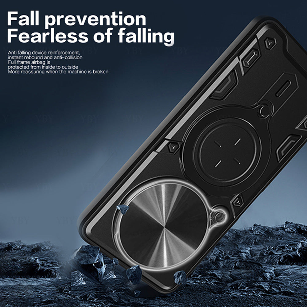 Techsuit - CamGuard Pro - Xiaomi Redmi Note 14 4G (Regional) - Black