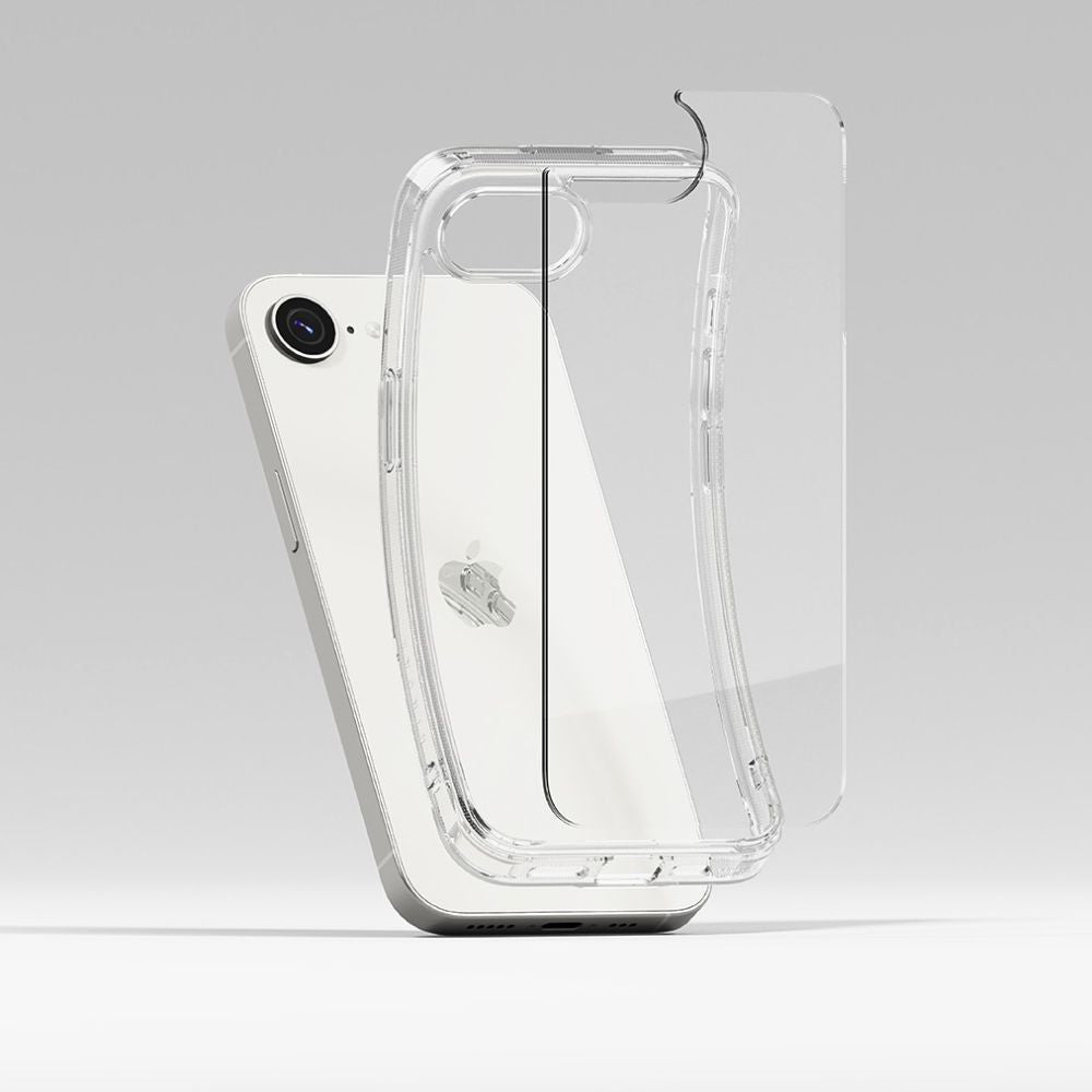 Ringke Husa de protectie Ringke Fusion compatibil cu iPhone 16e / iPhone 17e, Transparent – imagine 4