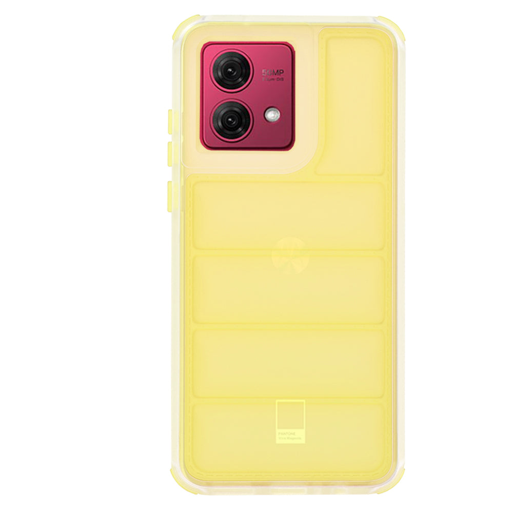 Techsuit - Wave Shield - Motorola Moto G84 - Yellow