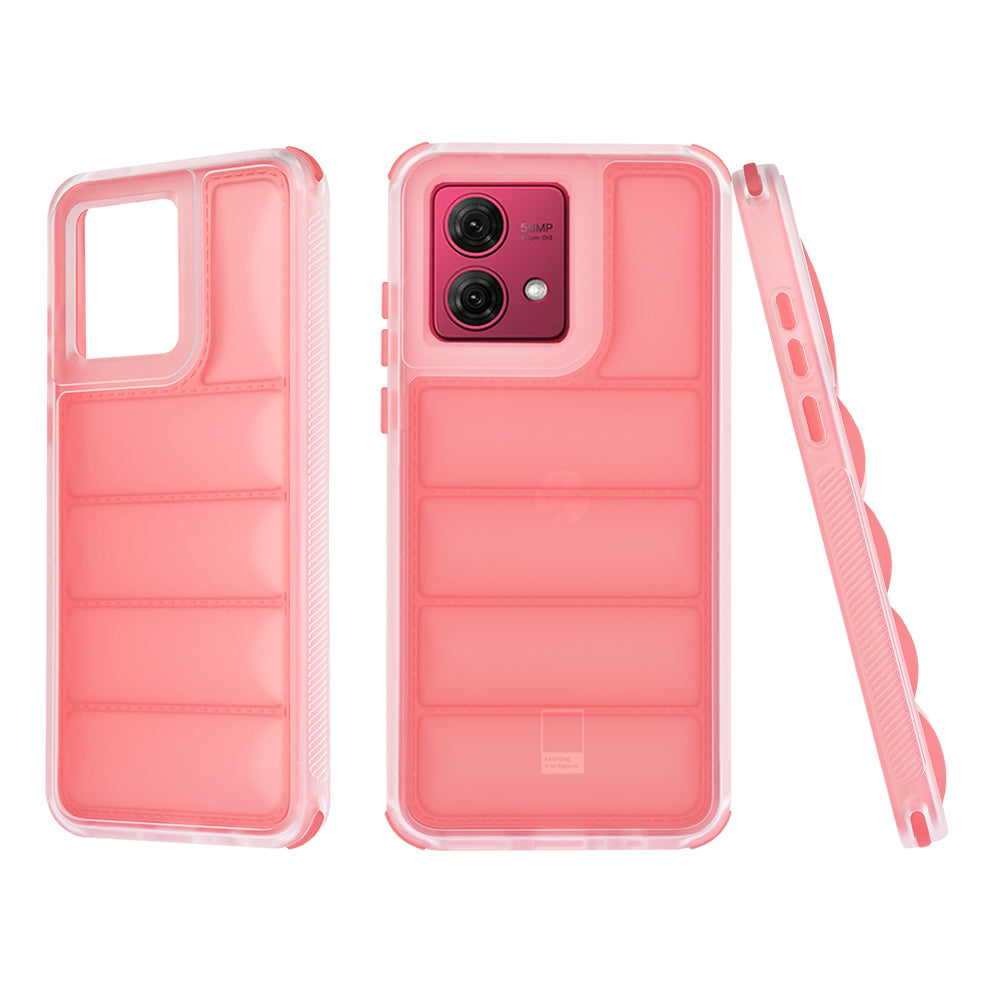 Techsuit - Wave Shield - Motorola Moto G84 - Red