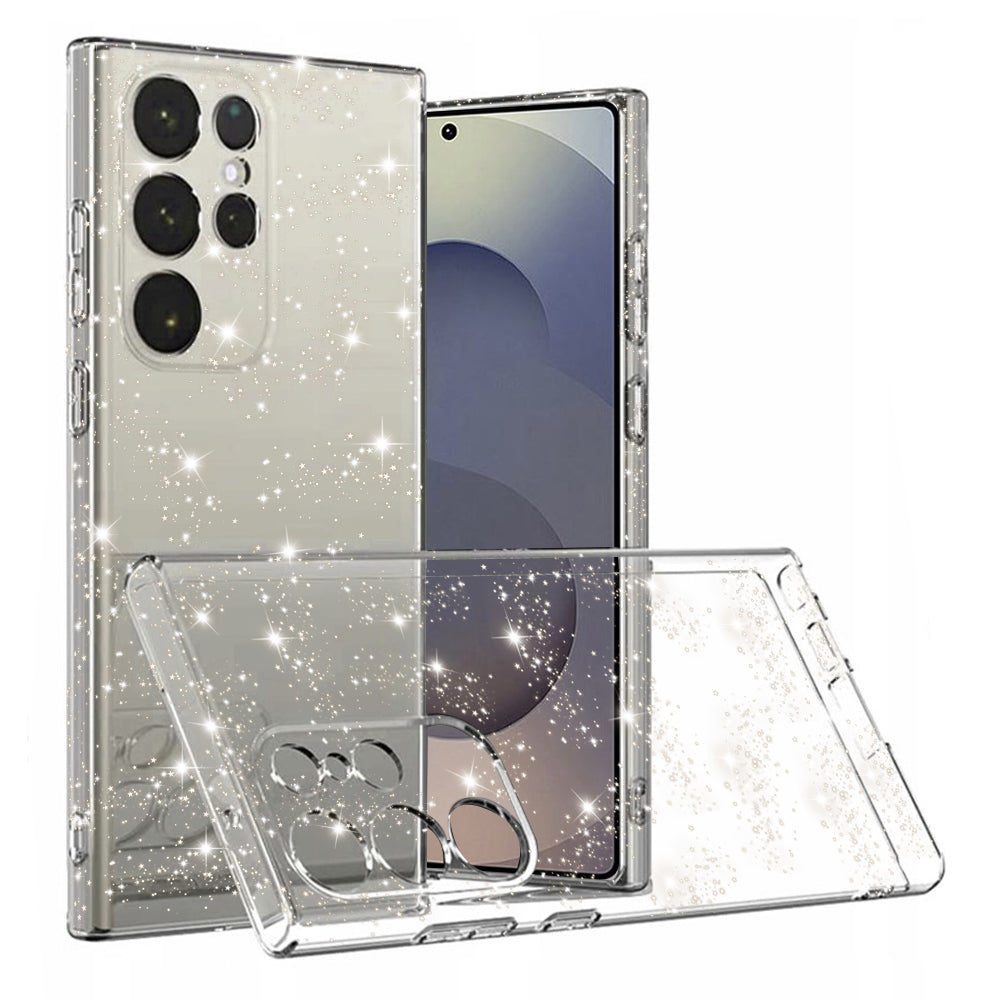 Techsuit - SparkleSkin Series - Samsung Galaxy S25 Ultra - Clear
