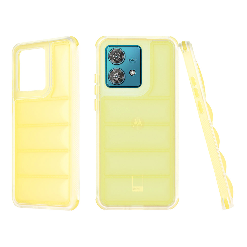 Techsuit - Wave Shield - Motorola Edge 40 Neo - Yellow