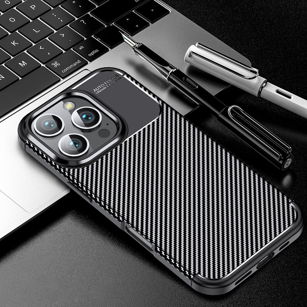 Techsuit - CarbonFiber - OnePlus 13R - Black