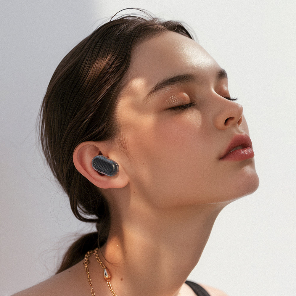 Acefast - Wireless Earbuds Acefit Neo (FA003) - USB-C, IPX4, Bluetooth 5.3, Call Noise Reduction, Bass Effect, 550mAh - 