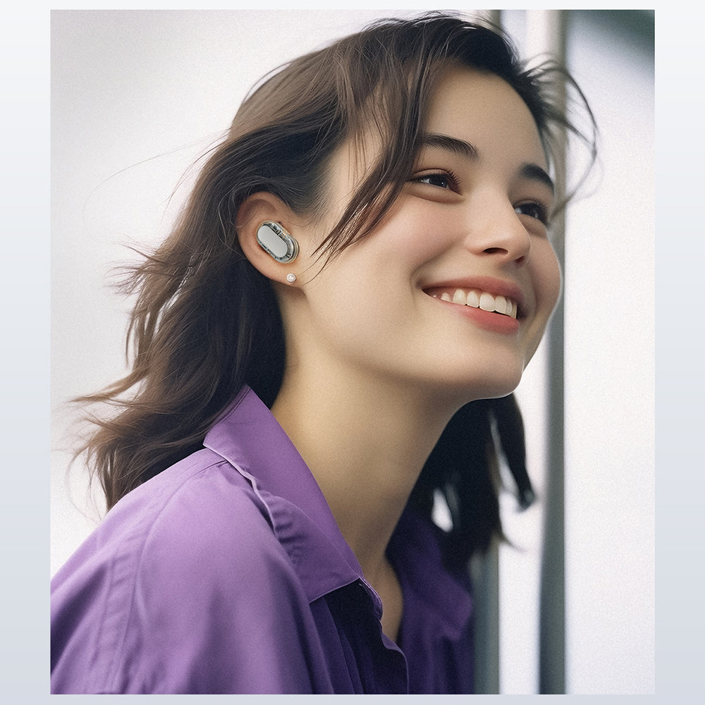 Acefast - Wireless Earbuds Acefit Neo (FA003) - USB-C, IPX4, Bluetooth 5.3, Call Noise Reduction, Bass Effect, 500mAh - 