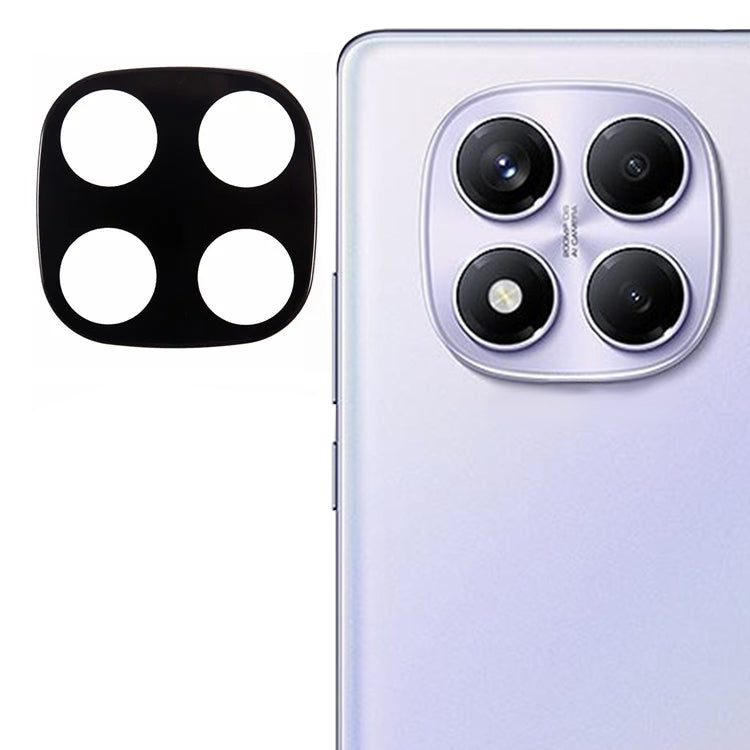 Techsuit - Full Camera Glass - Xiaomi Redmi Note 14 Pro 4G - Black