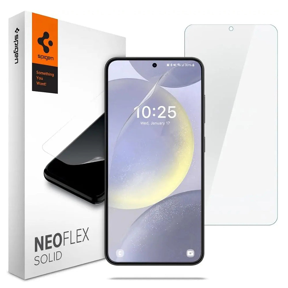 Spigen - (2 pack) Neo Flex Solid (AFL07439) - Samsung Galaxy S24 - Clear