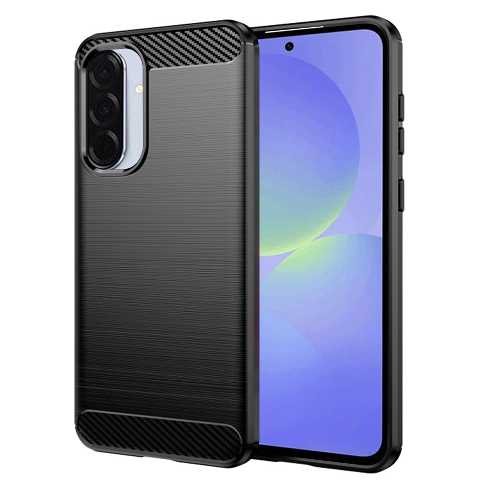 Techsuit - Carbon Silicone - Samsung Galaxy A36 5G / A56 5G - Black