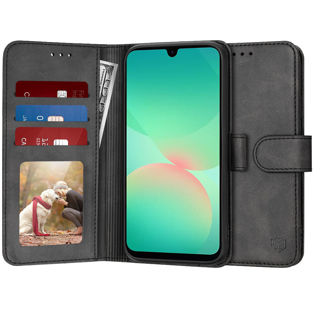 Techsuit - Diary Book - Samsung Galaxy A26 5G - Black