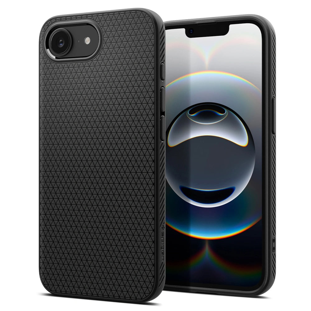 Spigen - Liquid Air (ACS09161) - iPhone 16e / iPhone 17e - Matte Black