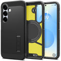 Spigen Husa de protectie Spigen Tough Armor MagSafe (ACS09008) compatibil cu Samsung Galaxy S25, Negru