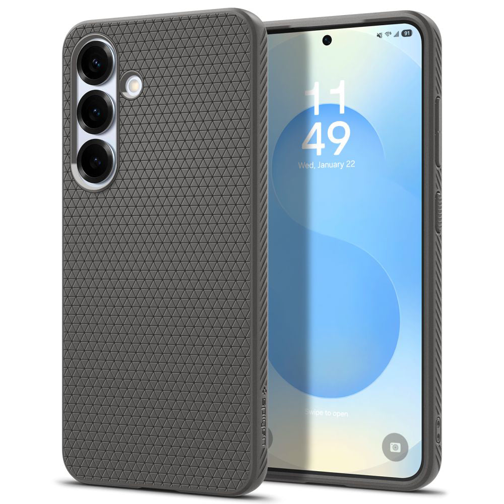 Spigen - Liquid Air (ACS08980) - Samsung Galaxy S25 Plus - Marble Grey