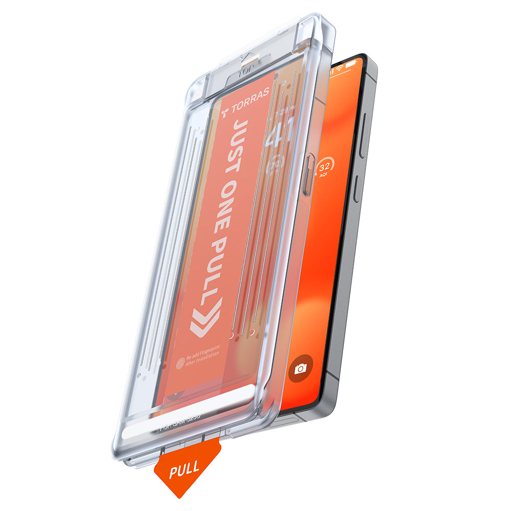 Torras Folie de protectie Torras GlassGo Install Master compatibil cu Samsung Galaxy S25 Ultra, Transparent – imagine 2