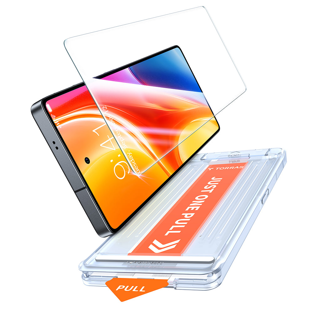 Torras Folie de protectie Torras GlassGo Install Master compatibil cu Samsung Galaxy S25 Ultra, Transparent