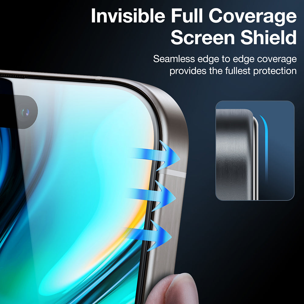 Torras - GlassGo Install Master Privacy - iPhone 16 Pro - Black