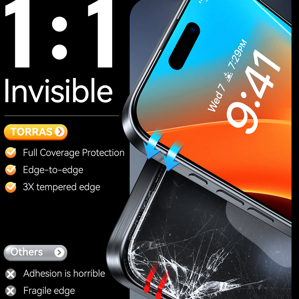 Torras - GlassGo Install Master - iPhone 16 - Black