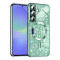 Techsuit - Luxury Glitter MagSafe - Samsung Galaxy A36 5G / A56 5G - Light Green