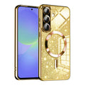 Techsuit - Luxury Glitter MagSafe - Samsung Galaxy A36 5G / A56 5G - Gold