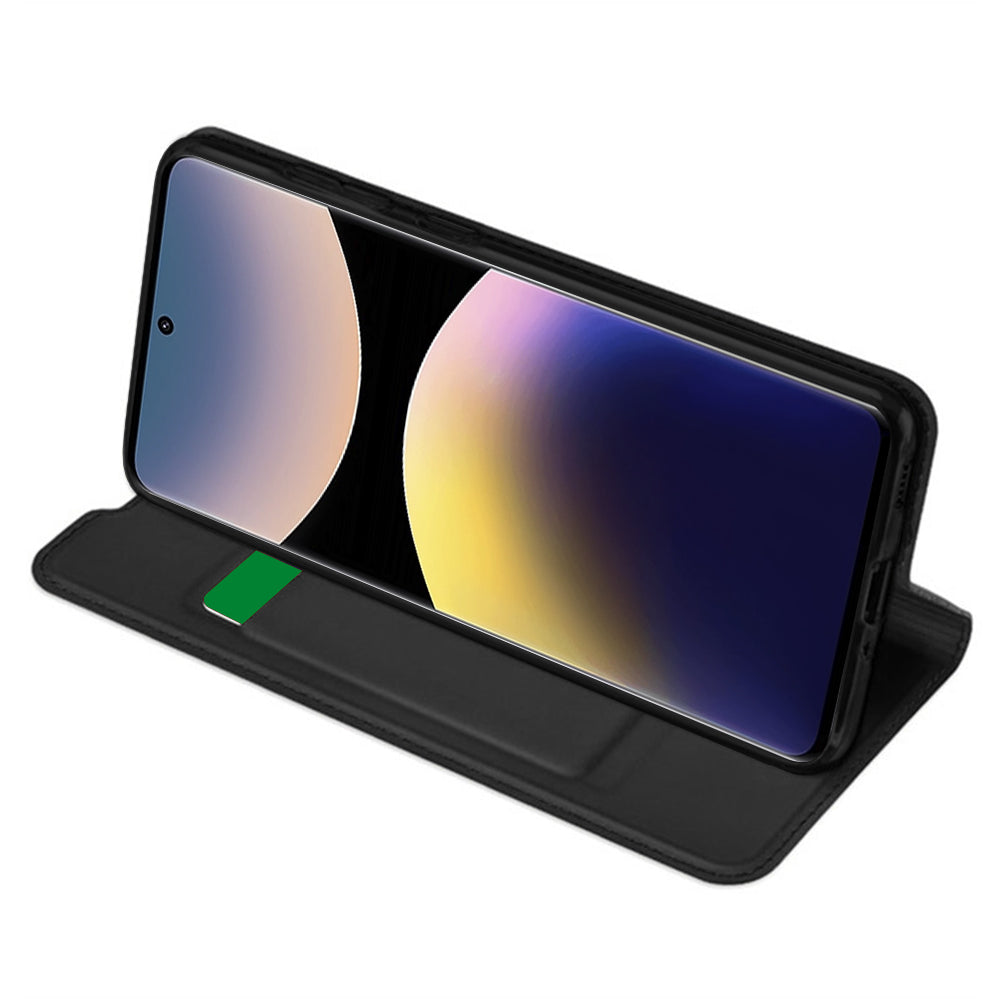 Techsuit - Magskin Book - Xiaomi Redmi Note 14 Pro 4G - Black
