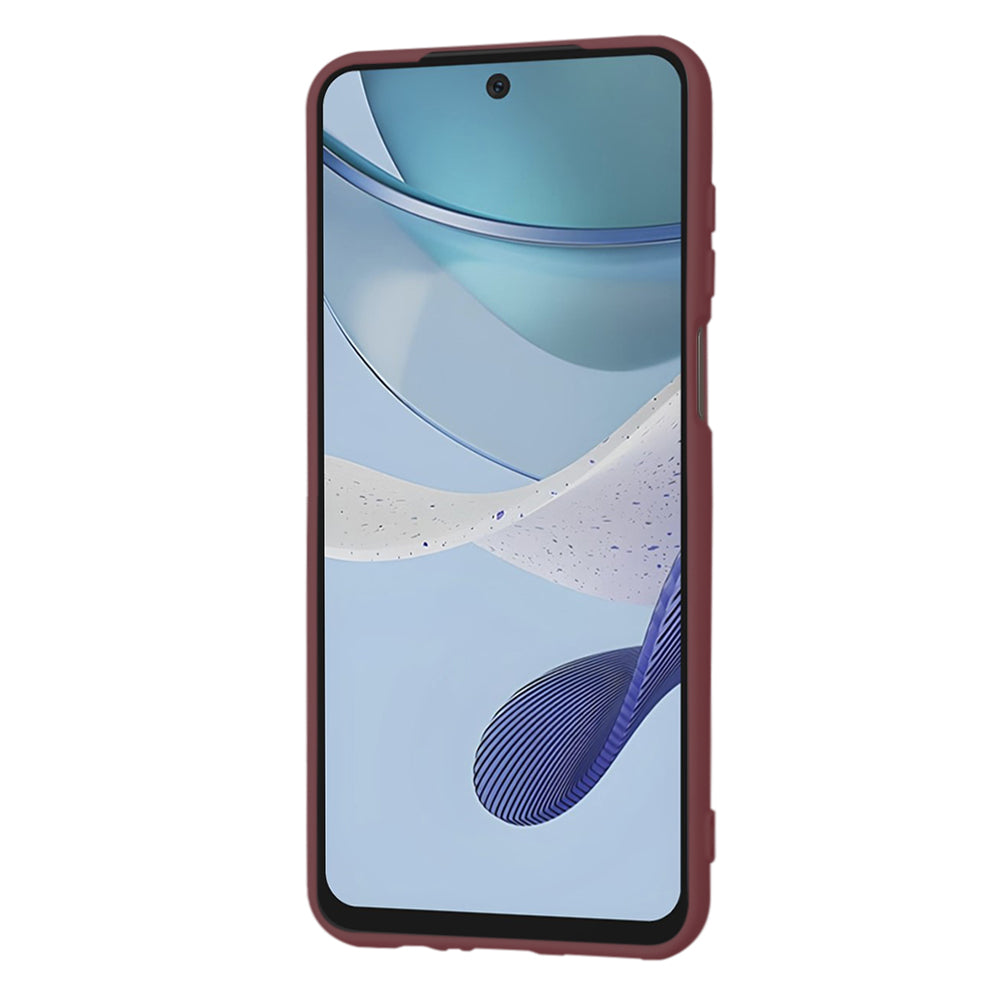 Techsuit - SoftFlex - Motorola Moto G53 - Plum Red