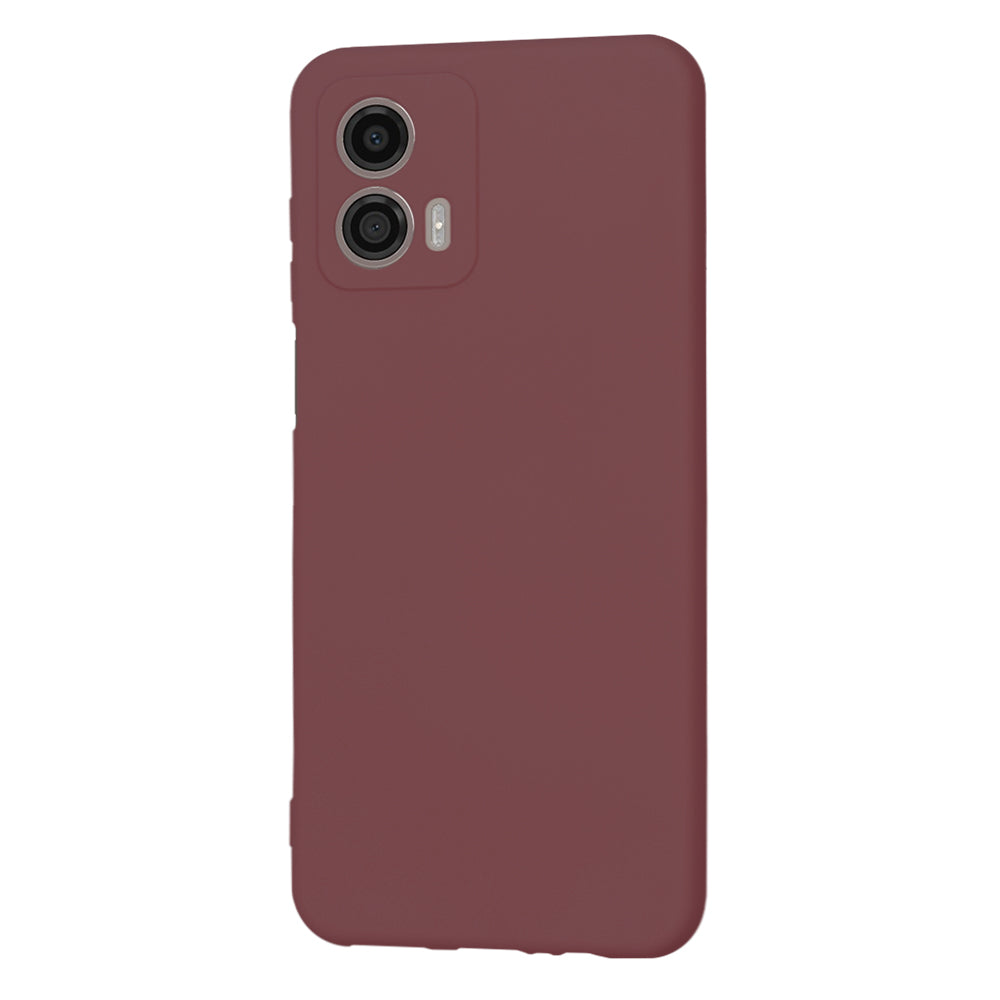 Techsuit - SoftFlex - Motorola Moto G53 - Plum Red