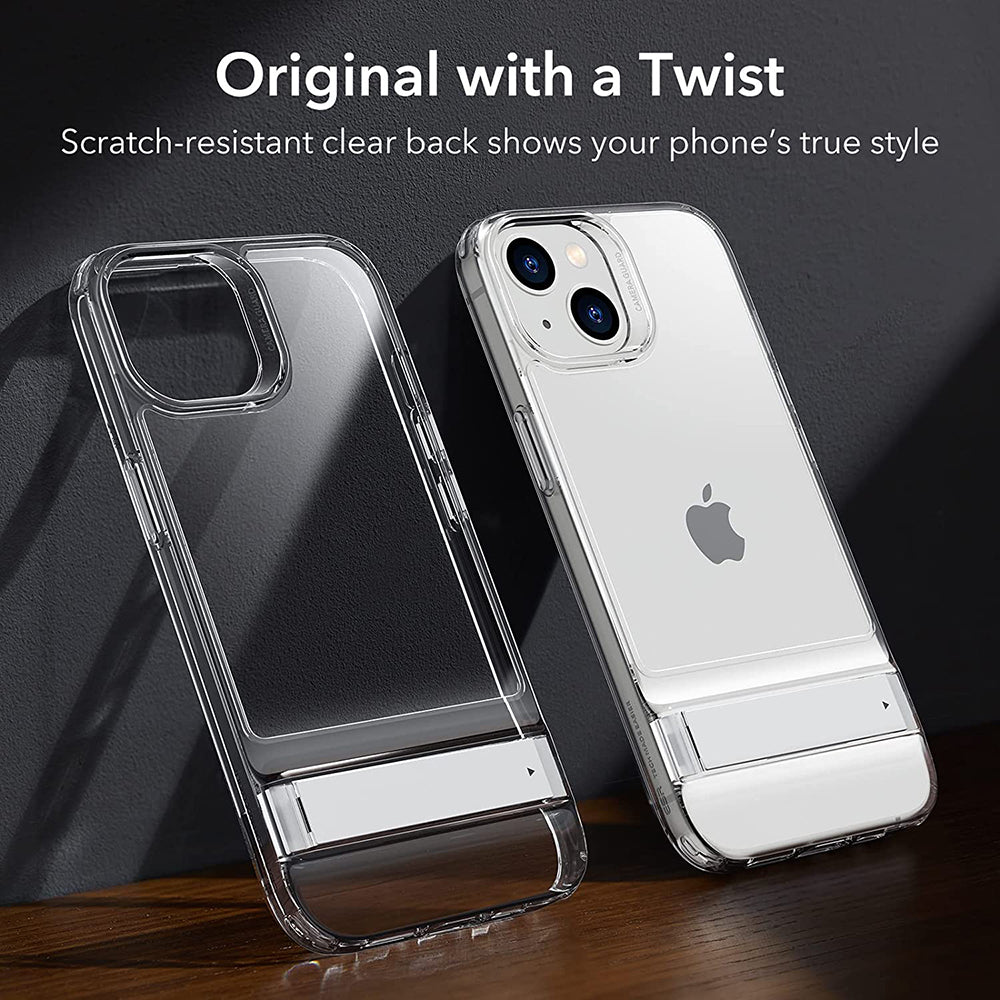 ESR - Air Shield Boost Kickstand - iPhone 14 Plus - Clear