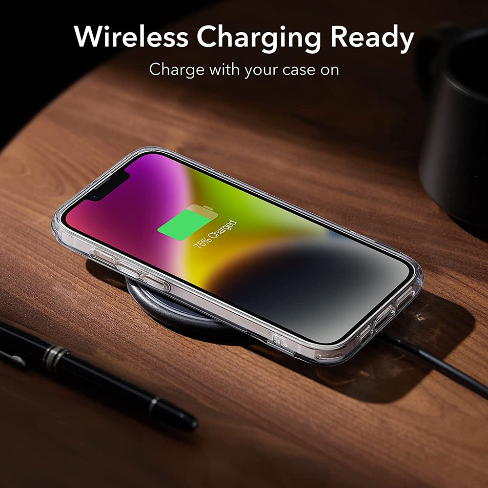 ESR - Air Shield Boost Kickstand - iPhone 14 Plus - Clear