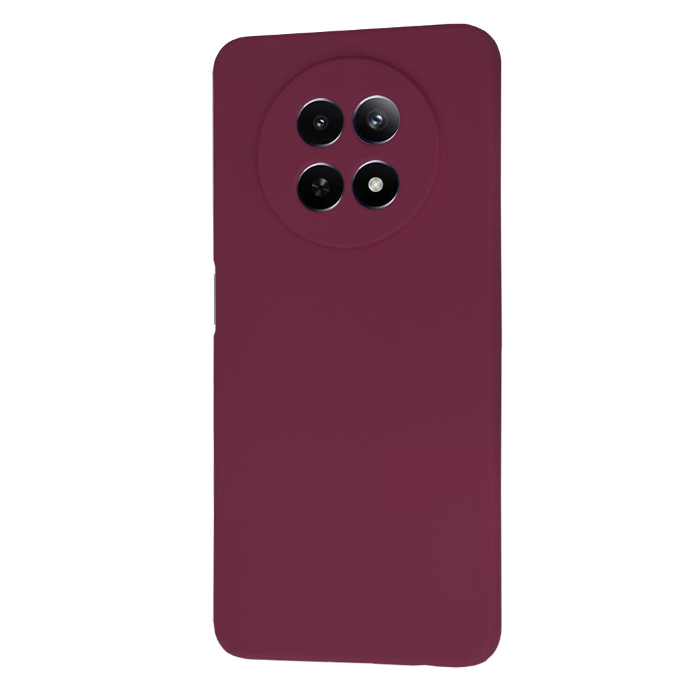 Techsuit - SoftFlex - Realme 12 / 12x - Plum Red