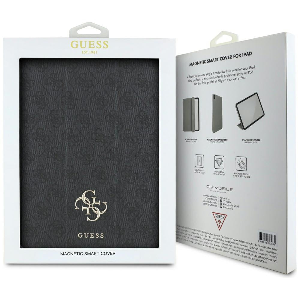Guess - Magnetic 4G Big Logo (GUFC13RM24PS4SGK) - iPad Air 13 (2024) / Air 13 (2025) / Air 13 (2026) - Black