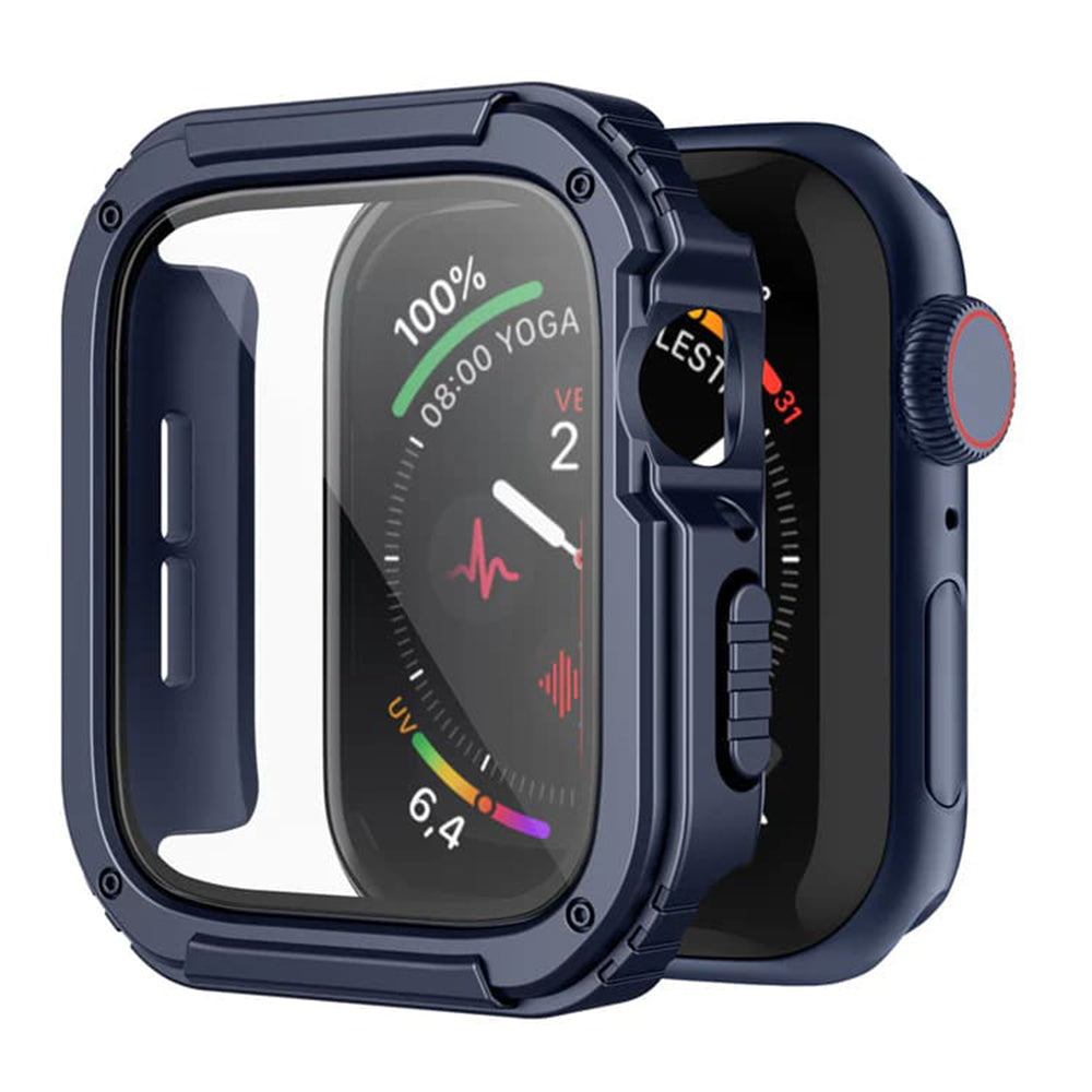 Lito - Watch Armor 360 Case + Screen Protector - Apple Watch 1 / 2 / 3 (38mm) - Blue