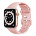 Techsuit - Watchband (W031) - Apple Watch 1/2/3/4/5/6/7/8/9/10/11/SE/SE 2/SE 3/Ultra/2/3 (42/44/45/46/49mm) - Light Pink