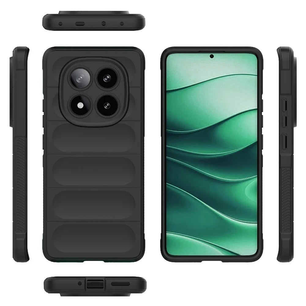 Techsuit - Magic Shield - Xiaomi Redmi Note 14 Pro 4G - Black