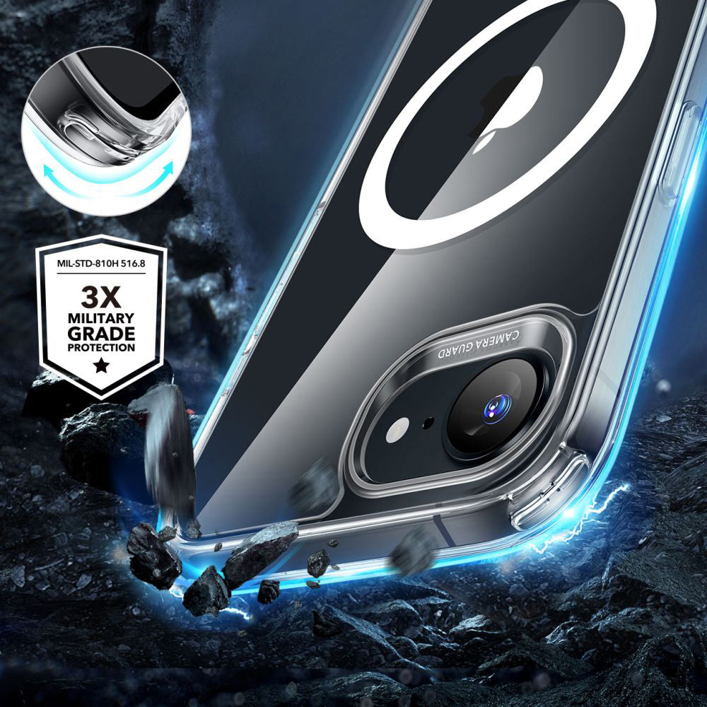 ESR - Classic Hybrid HaloLock - iPhone 16e / iPhone 17e - Clear