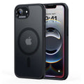ESR Husa de protectie ESR Classic Hybrid HaloLock compatibil cu iPhone 16e / iPhone 17e, Negru Mat