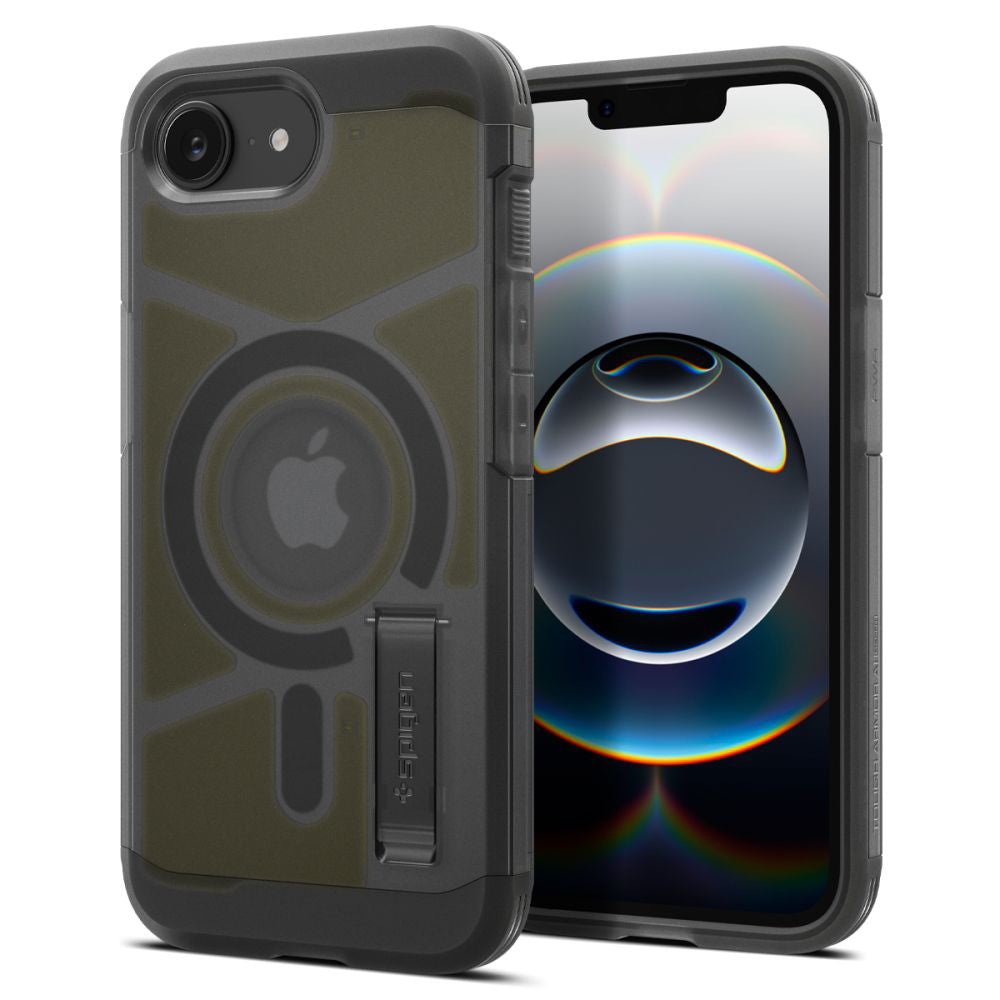 Spigen - Tough Armor MagSafe - iPhone 16e / iPhone 17e - Frost Black