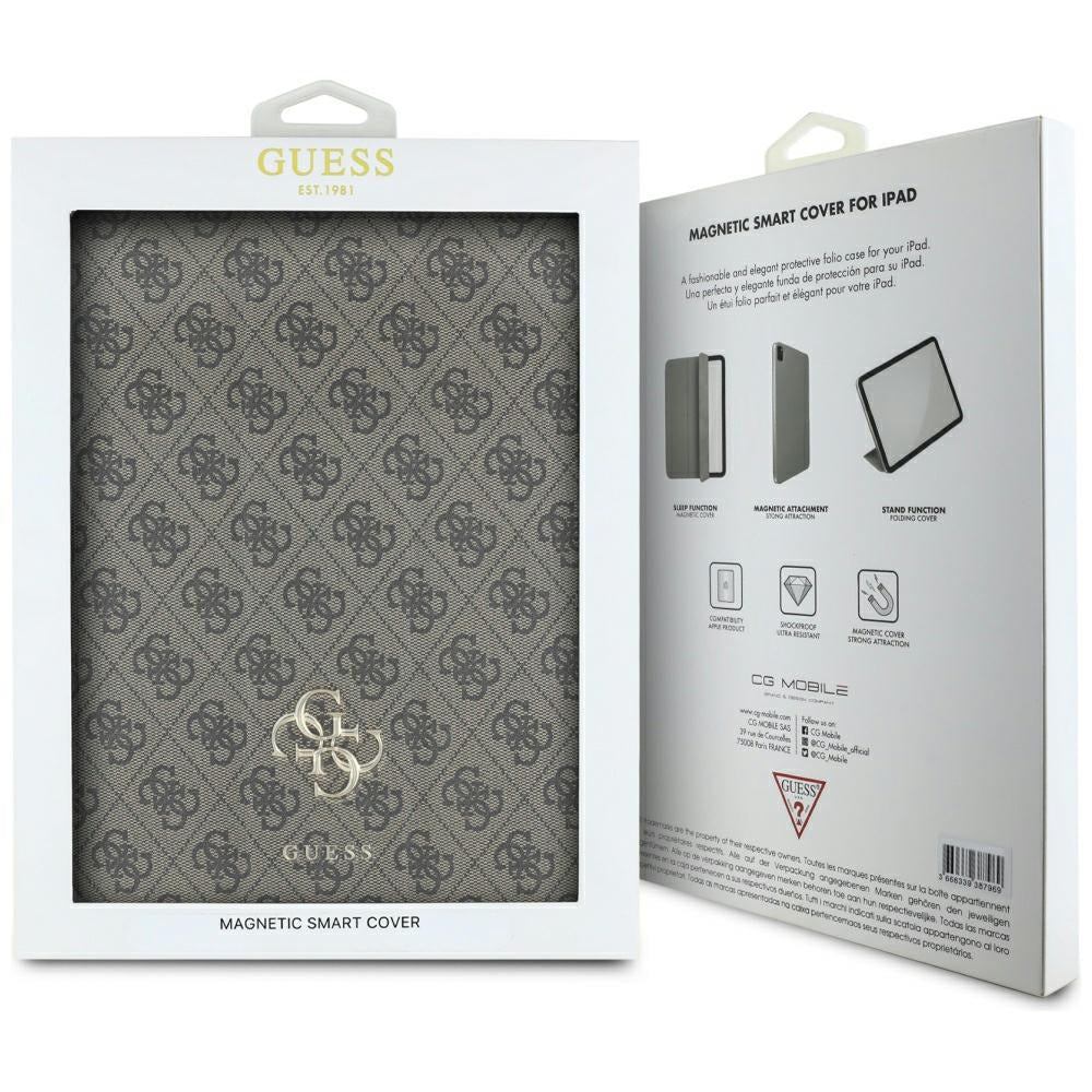 Guess - Magnetic 4G Big Logo (GUFC13RM24PS4SGW) - iPad Air 13 (2024) / Air 13 (2025) / Air 13 (2026) - Brown