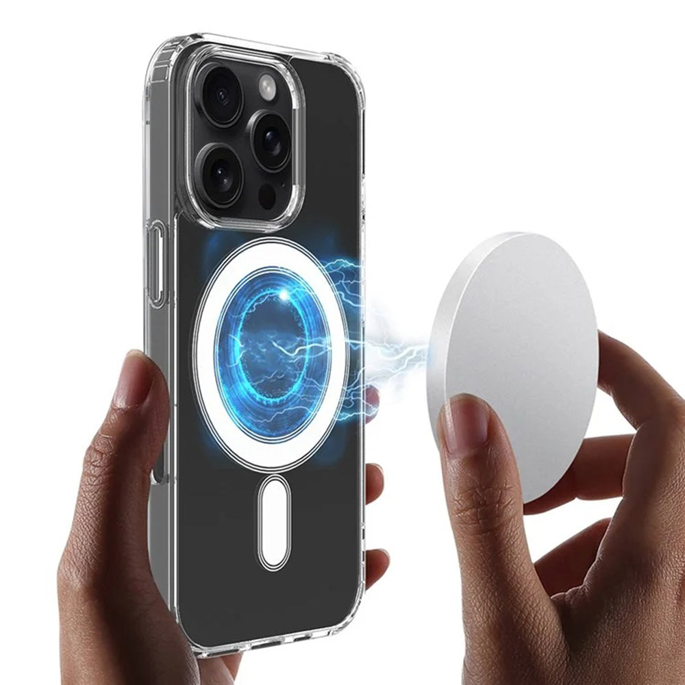 TechSuit Husa de protectie Techsuit MagSafe Pro compatibil cu iPhone 16 Pro Max, Transparent – imagine 5